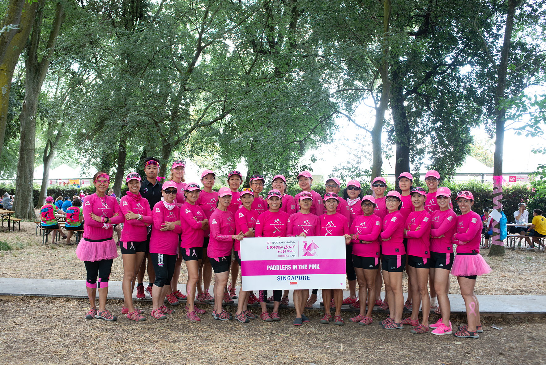 Paddlers in the Pink - Singapore